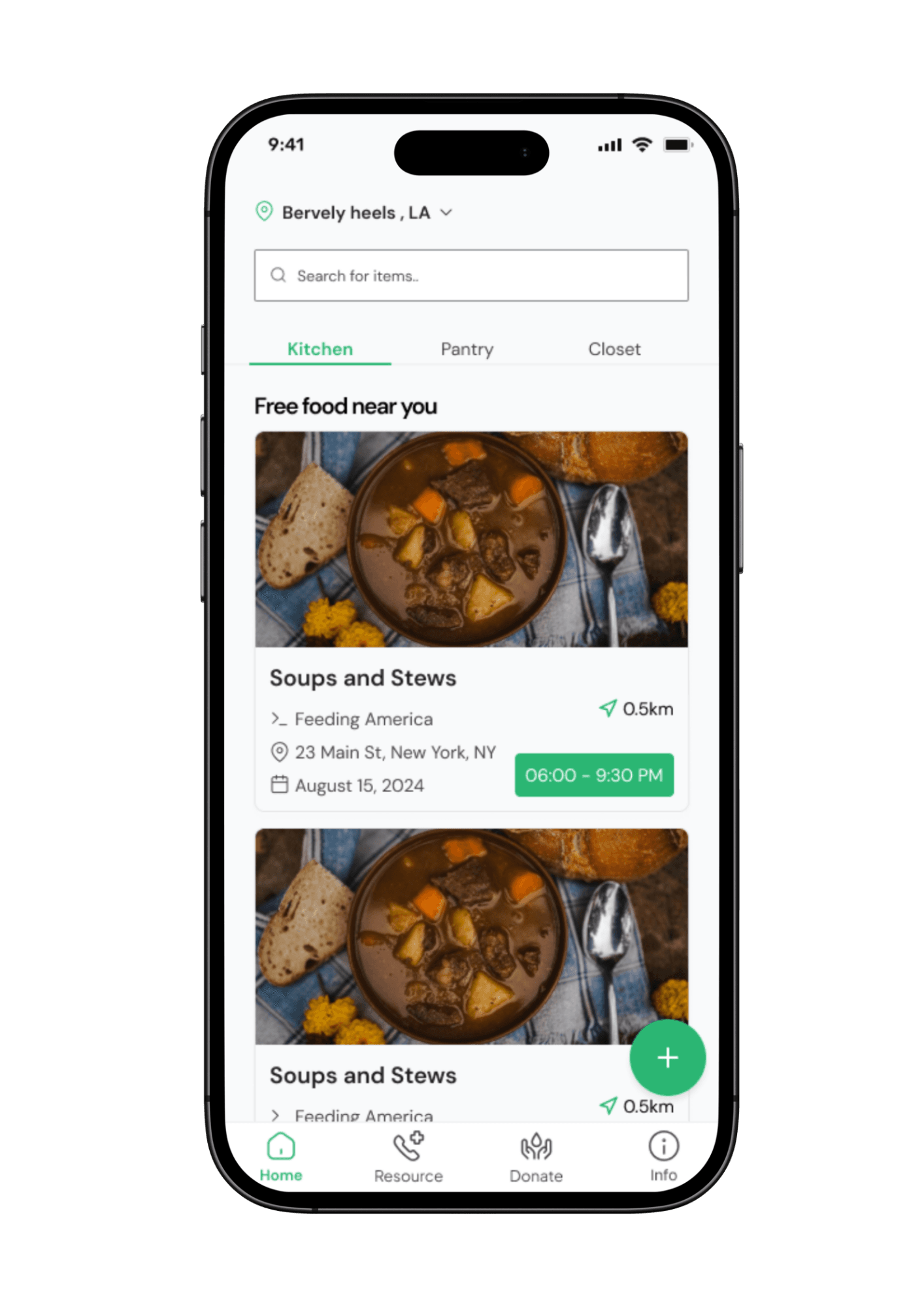 Foodster App 3 Animation Visual 2