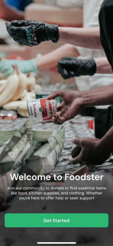 Foodster App 6 Slide 2