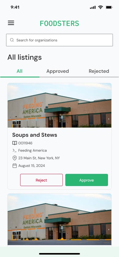 Foodster App 8 Slide 4